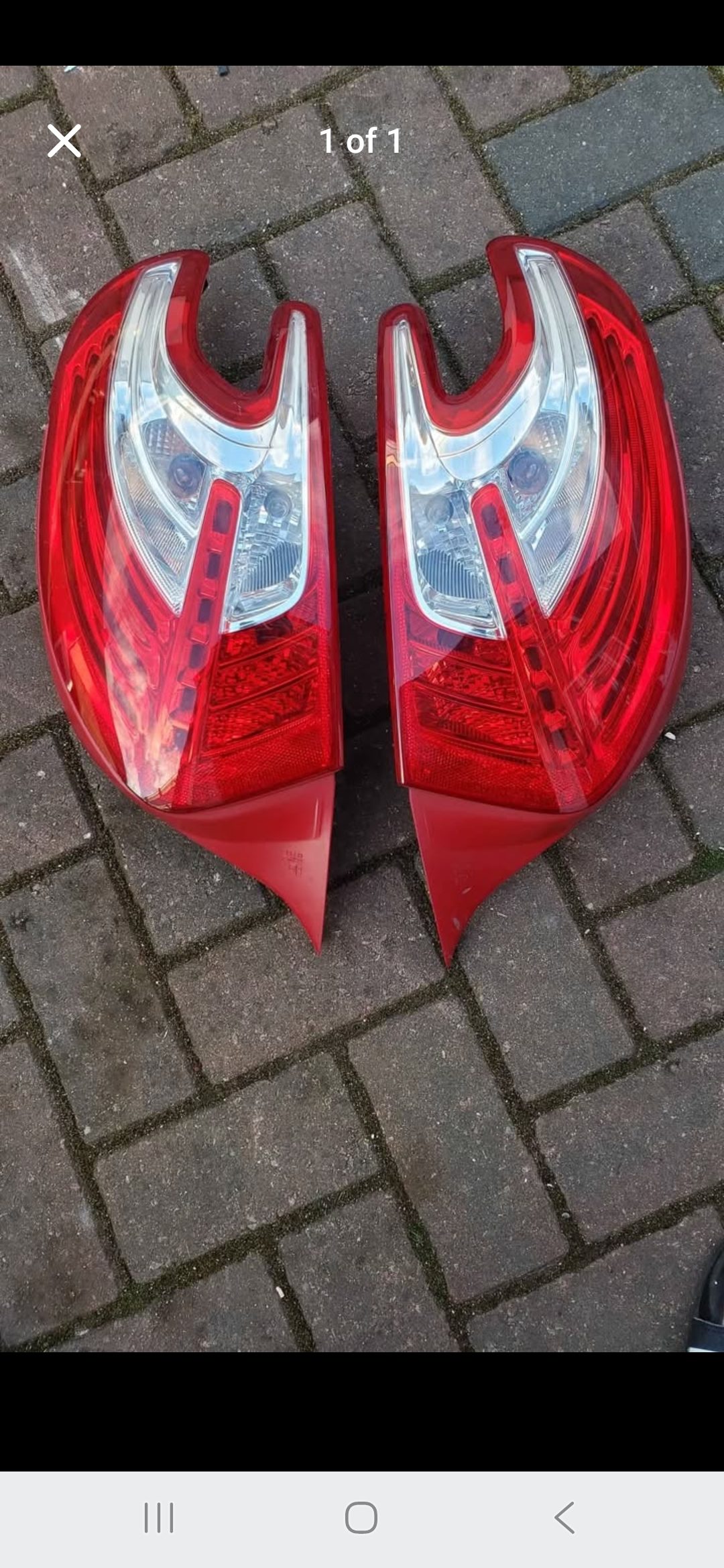 Peugeot 208 peoguot rear light