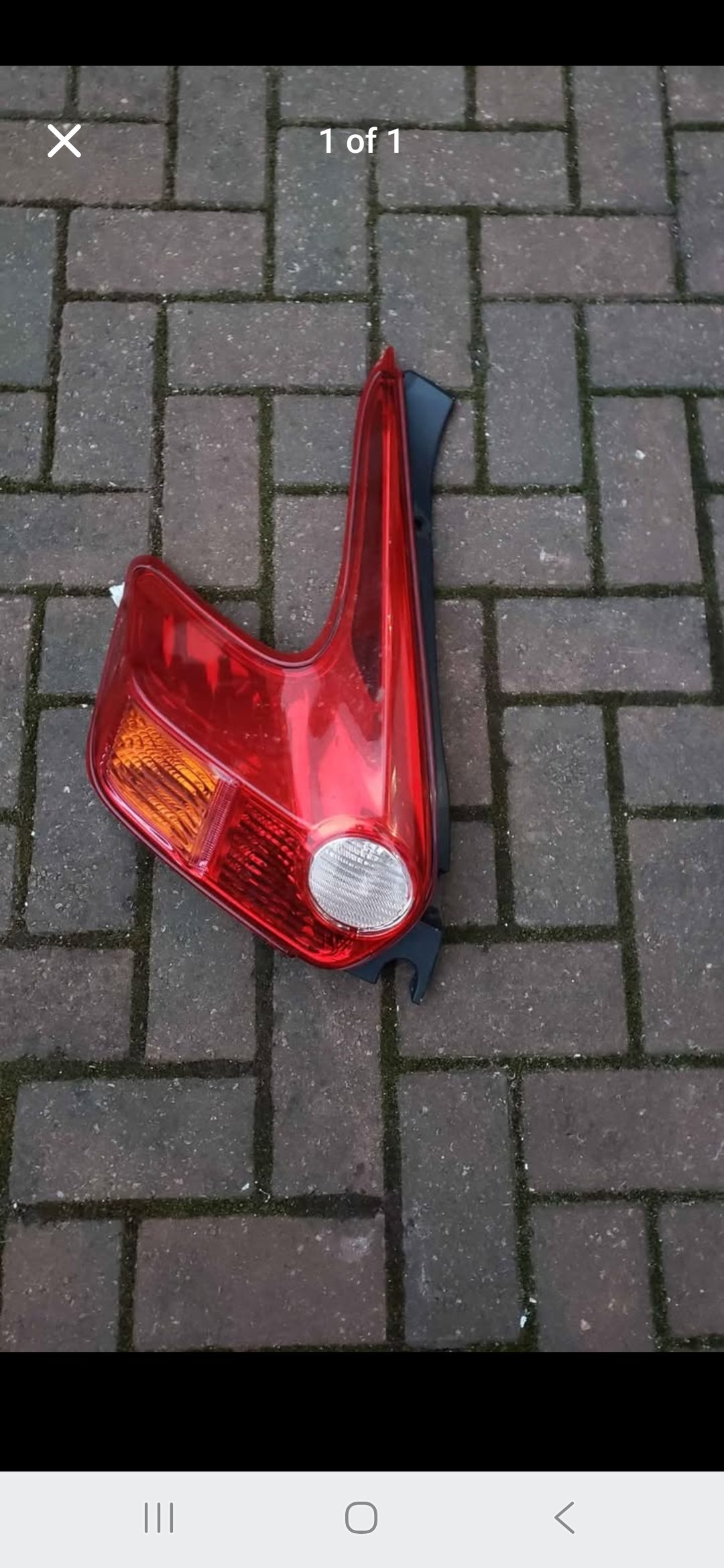 Nissan Duke rear light NS