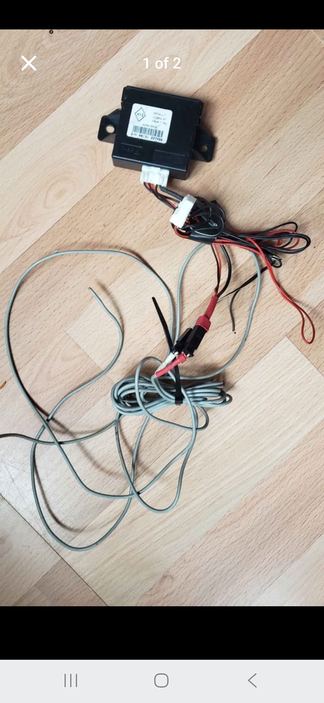 Renault scenic immobilizer control mk3 09-16 (OEM 4M5418r0B)